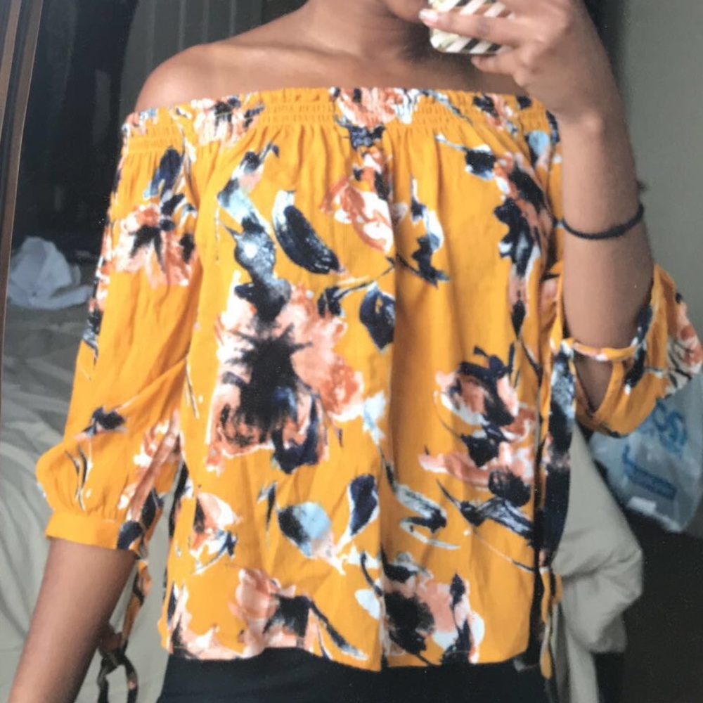 Off the shoulder top